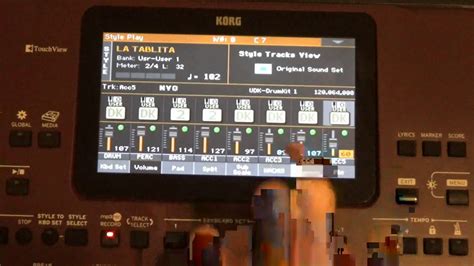 Como Subir El Volume De Un Instrumento De Un Ritmo Korg Pa 700 Pa 1000