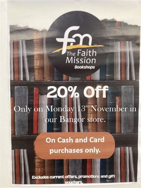 FAITH mission bookshop Bangor