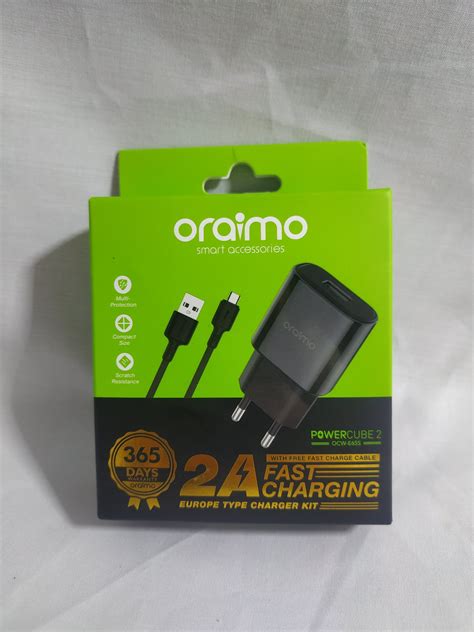 CHARGEUR ORAIMO 2A FAST CHARGING E65S CIMAMARKET