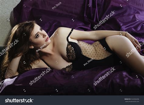 Russian Beautiful Sexy Girl Lingerie Excellent Stock Photo Shutterstock