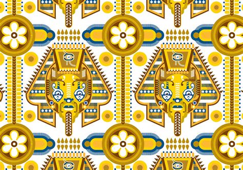 Egyptian Pattern Close Up This Is Pattern I Designed As Flickr