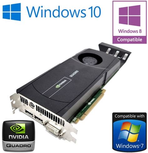 nVidia Quadro 5000 2.5GB GDDR5 PCI-E Dual DisplayPort DVI Graphics Card ...