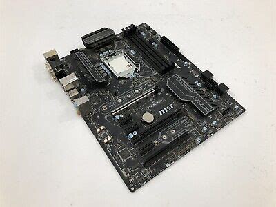 Msi B Pc Mate Ddr Lga Intel Th Th Gen Motherboard See