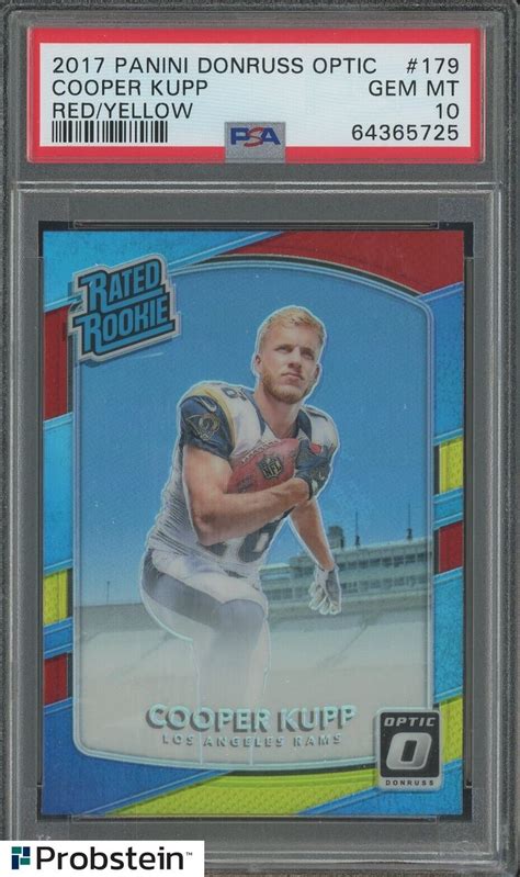 Cooper Kupp Optic Red Yellow Price Guide Sports Card Investor