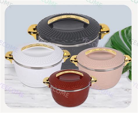 Discount Promotional Style Hot Pot Food Warmer Set Pcs Food Warmer Container Stainless Steel