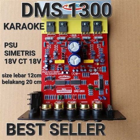 Promo Kit Pcb Speaker Aktif Dms 1300 Platinum Stereo Mic Diskon 17 Di