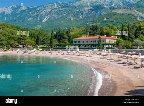 Empty Adriatic Sea Beach Stock Photo Alamy