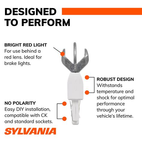 Sylvania 7440a Amber Zevo Led Mini 2 Pack