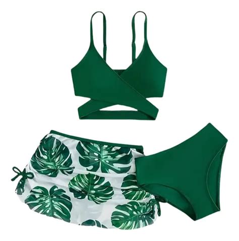 Bikini De Playa De Verano Para Mujer Conjunto De Baño MercadoLibre