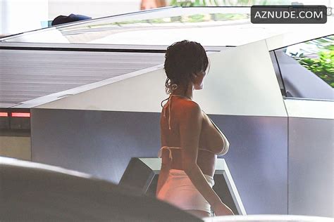 Bianca Censori Sexy Spotted Flaunting Her Hot Figure At Chateau Marmont In Los Angeles Aznude