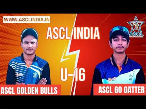 Live Match Ascl Golden Bull U Vs Ascl Go Gatter U Match Ascl