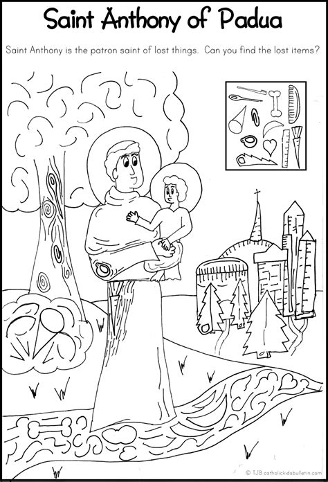 June 2016 Catholic Kids Bulletin Catholic Kids Saint Anthony Of