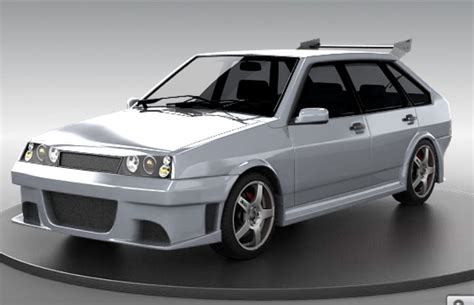 3D графика — Lada 2109, 1,5 л, 2005 года | фотография | DRIVE2