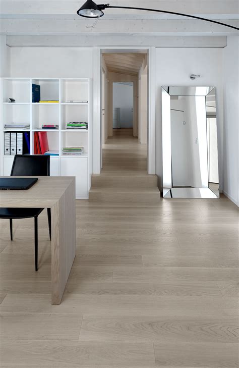 Parquet Rovere Europeo Select O Nodino Finitura Sbiancato Cenere