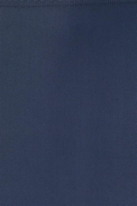 M Co Navy Blue High Waisted Bikini Brief M Co