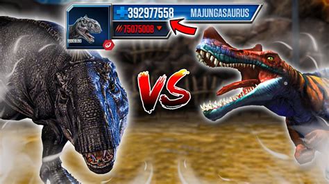 Majungasaurus Vs Irritator Level 999 Jurassic World The Game Youtube