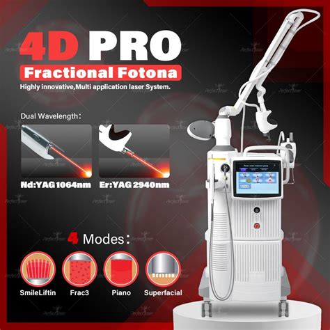 Fotona 4d Pro Dynamis Co2 10600 2940nm 1064nm Nd Er Yag Skin