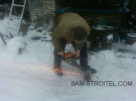 Самодельный бензорез по металлу из бензопилы: фото и описание