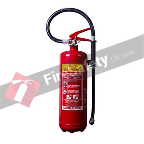 Commander Wc Ex3 3ltr Wet Chemical F Class Fire Extinguisher Wc Ex3 F Class