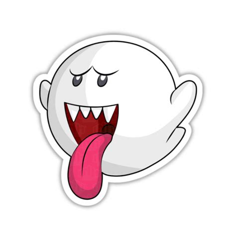 Super Mario Boo Inkstickers