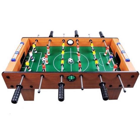 MESA DE PEBOLIM INFANTIL FUTEBOL TOTO GRANDE MADEIRA CRIANÇA PORTATIL