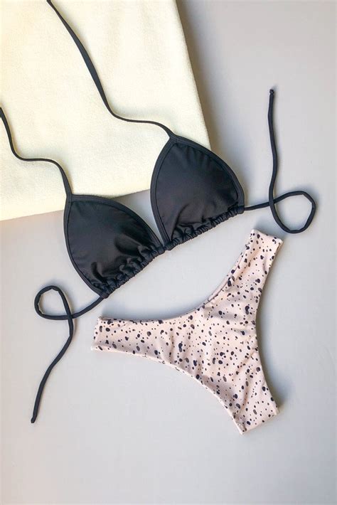 Conjunto De Biqu Ni Cortininha Poli Ster E Tanga Tradicional Asa Delta Po Nude