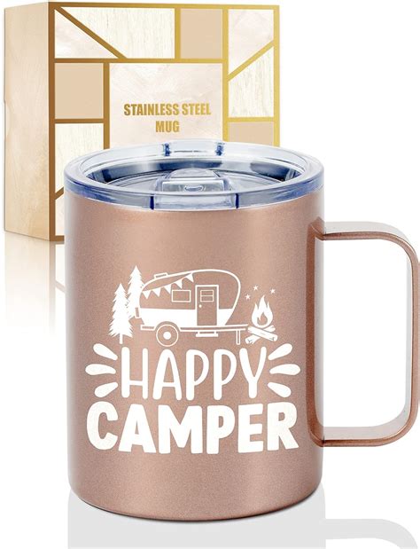Happy Camper Rv Ts Coffee Mug Tumbler Ts For