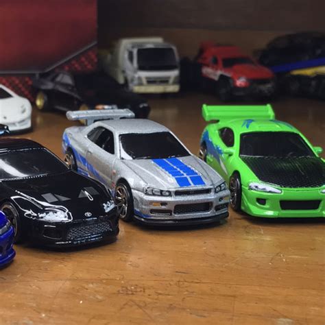 Jual Hot Wheels Fast And Furious Nissan R Toyota Supra Eclipse Eclipse Kota Bandung