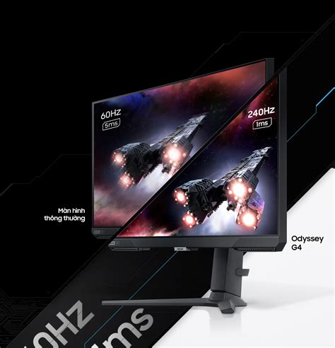 Màn Hình Gaming Samsung Odyssey G4 G40b Fhd 240hz 27 Inch