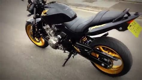 Honda Hornet Black Gold Youtube