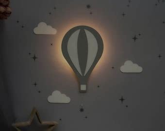 Hot Air Balloon Nursery Etsy