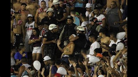 Briga Entre Torcidas Do Santa Cruz E Sport Deixa Pelo Menos 3 Feridos