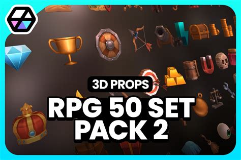 3d Props Rpg 50 Set Pack1 3d 소품 Unity Asset Store