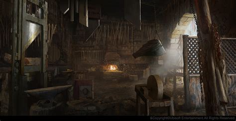Image - ACU Blacksmith - Concept Art.jpg | Assassin's Creed Wiki ...