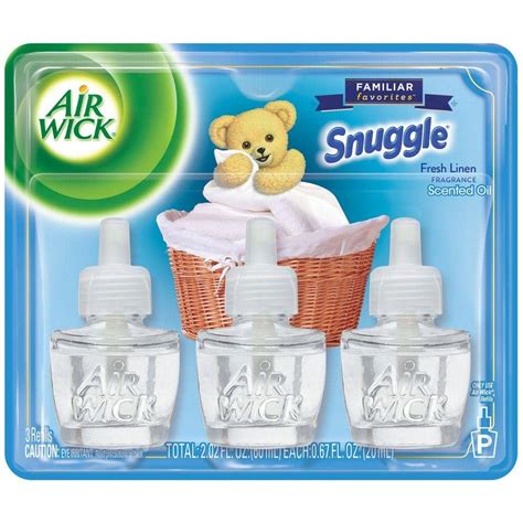 Air Wick Familiar Favorites Oz Snuggle Scented Oil Refill Pack