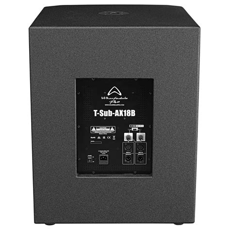 Wharfedale Pro T-SUB-AX18B aktiv subwoofer | soundergy.no