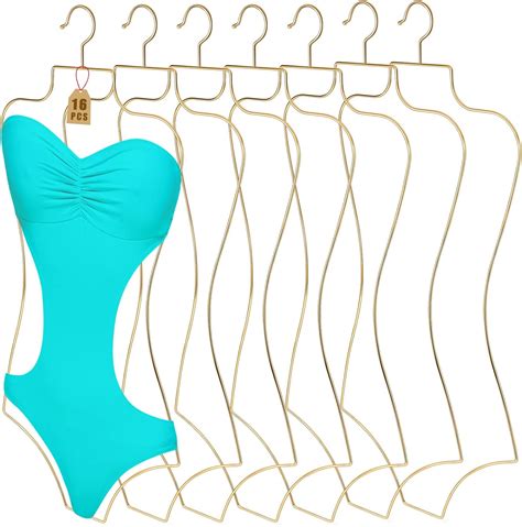 Amazon Pcs Body Shape Bikini Hanger Gold Wire Body Shape Display Hangers Metal Lingerie