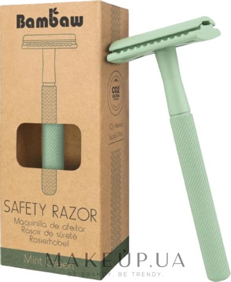 Бритва со сменным лезвием - Bambaw Safety Razor Mint Green: купить по ...