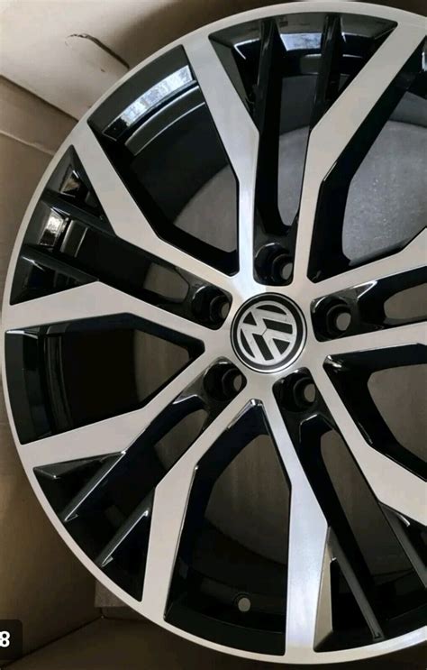 Volkswagen Golf Mk7 Gtd Santiago 19 Polished Alloy Wheel Black 5g0601025an For Sale Online