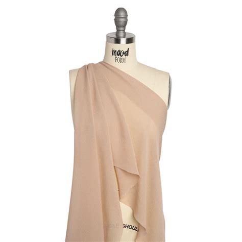 Famous Australian Designer Nude Viscose Georgette Blouses Tops Applications