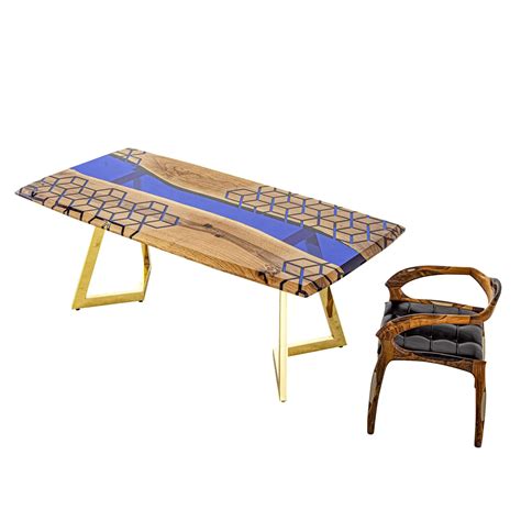 Hexagon Epoxy Conference Table for Office | Highland Design and