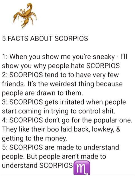 scorpio traits male 5