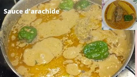 Sauce d arachide aux poissons Azidessi Groundnut soup Mafé 8