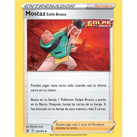 Mostaz Estilos De Combate Trading Card Game Pok Mon