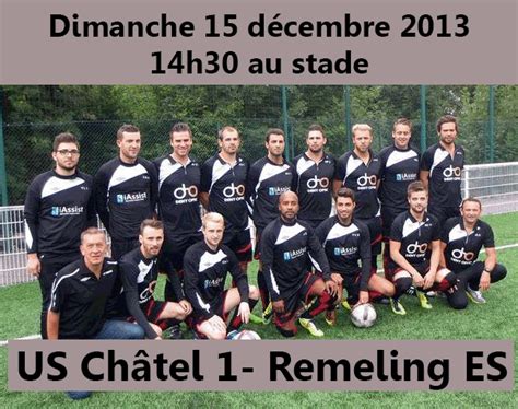 Actualit Match Au Sommet Club Football Union Sportive Chatel Saint