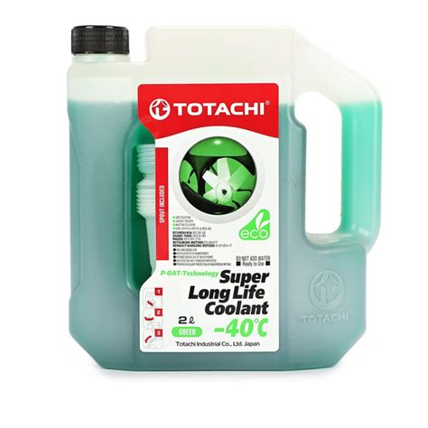 Антифриз TOTACHI Super LLC зеленый 2л. купить по выгодной цене в ...