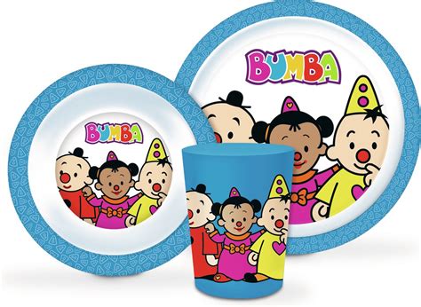 Het Mooiste Servies Bumba Kinderservies Eetsetje Kom Bord Beker