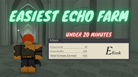 How To EFFICIENTLY Farm Echoes Deepwoken YouTube