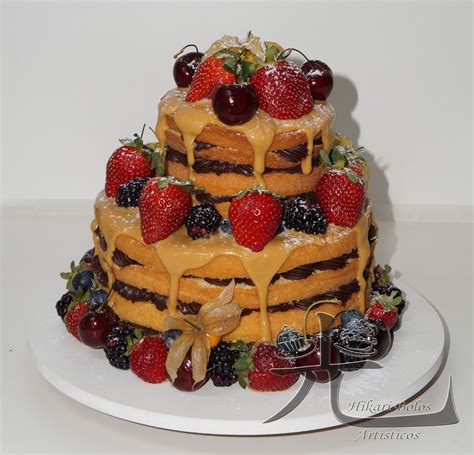 Hikari Bolos Artísticos Naked Cake