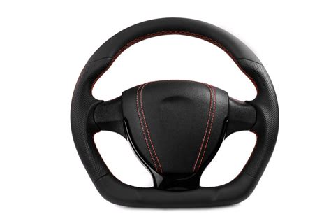 Купить анатомический руль в стиле AMG (экокожа с перфорацией) со срезом ...